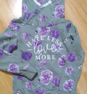 Floral quilted blouse