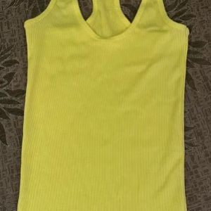 yellow tank top model super hit current modern S / M