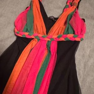 Long elegant women's dress