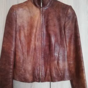 Women's jacket made of natural leather, Italy