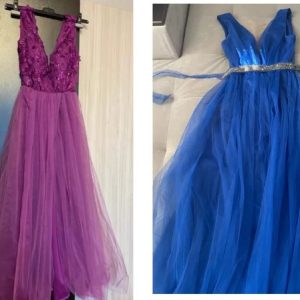 Naomi dresses and Zara winter jacket size S