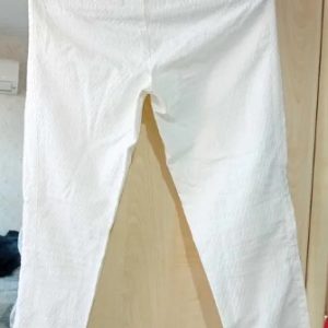 White summer pants