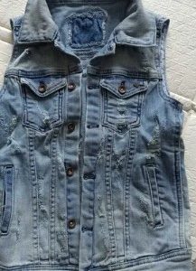 Guess hs denim vest and vest