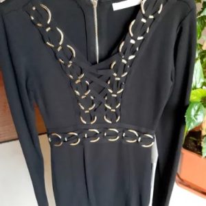 Brutal dress in black