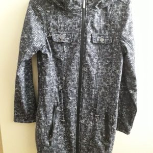 Women's long waterproof jacket