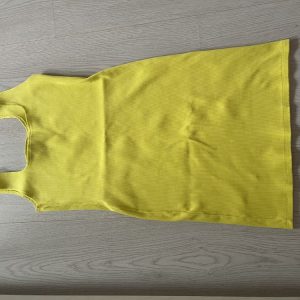 Women's yellow tank top