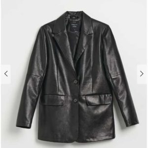 Leather blazer/jacket. Housebrand brand. New ones.