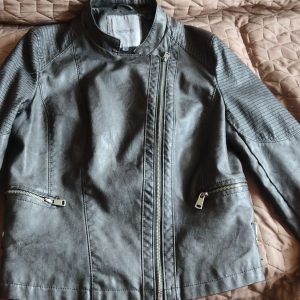 Female leather jacket