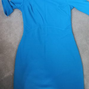 Women's deep blue dress