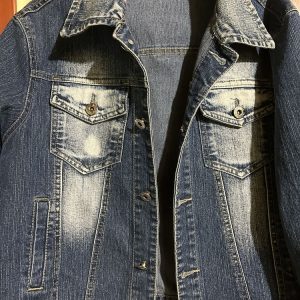 Short denim jacket