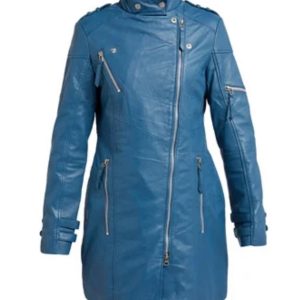 Natural leather jacket