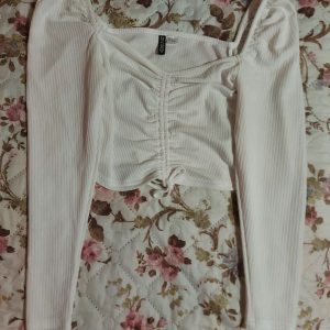 Women's Patterned Tie Up Blouse