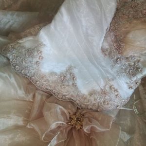 Wedding dress (2 pieces)