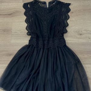 Formal dress with lace and tulle