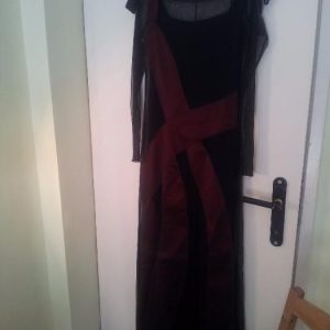 Ball gown + shoes and gift bag