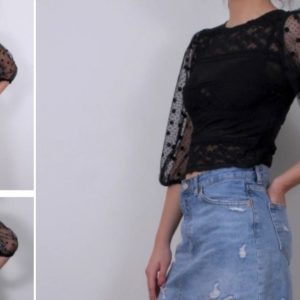 Ateliani lace blouse