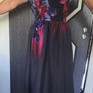 Formal dress with lining