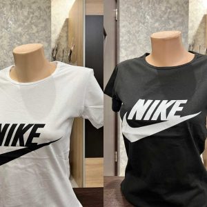 Women's Nike T-shirts in white and black