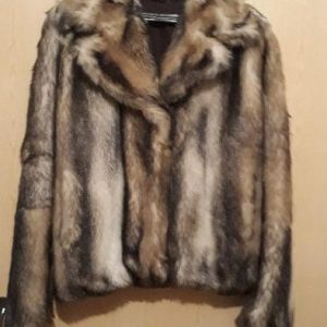 short coat with fur