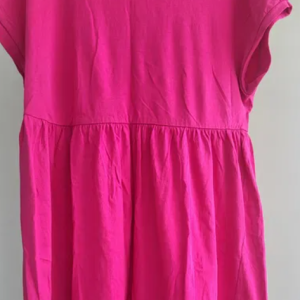 Pink elastic dress