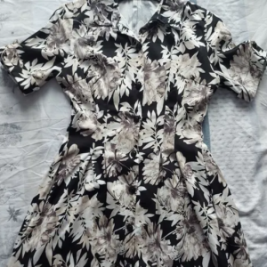 Spring-summer dress, shirt type