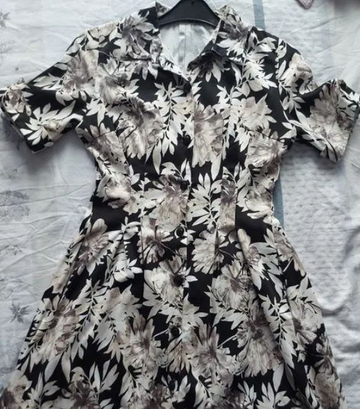 Spring-summer dress, shirt type