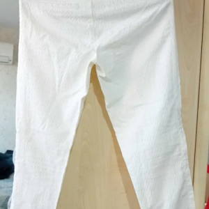 White summer pants
