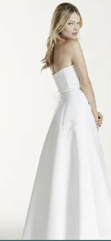David's Bridal wedding dress