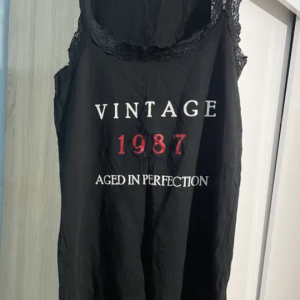 Black Vintage tank top