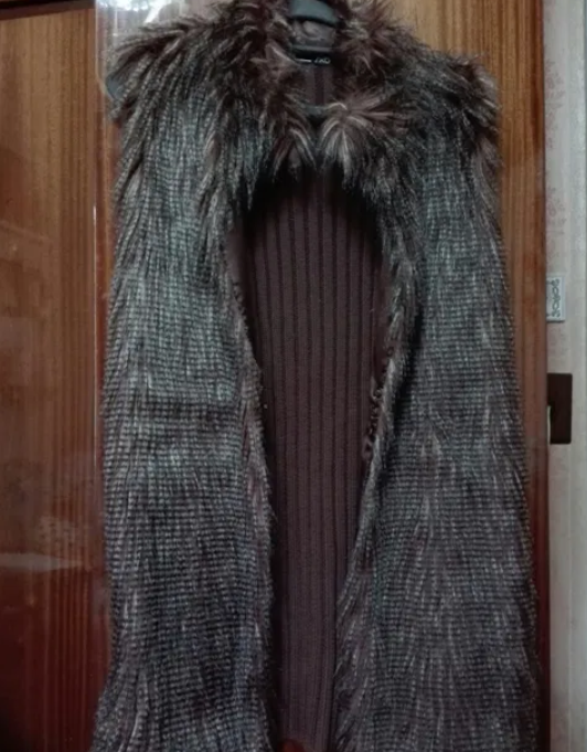 Eco hair vest, very elegant