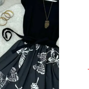 Dresses various models, Junona skirt with accent