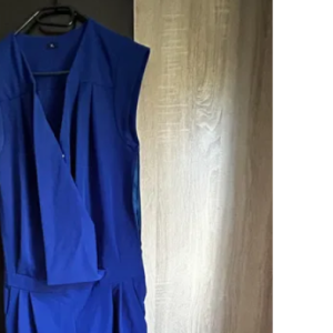 Formal blue jumpsuit hl
