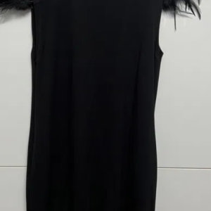 New Women's V'zaro Feather Dress Size