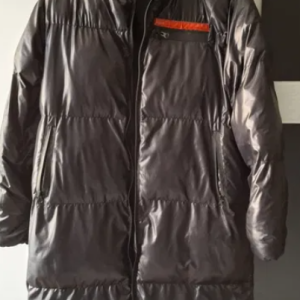 Women's long puffer jacket