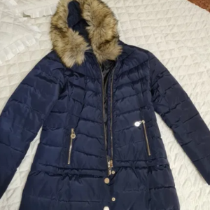 Long WINTER JACKET with detachable bottom part