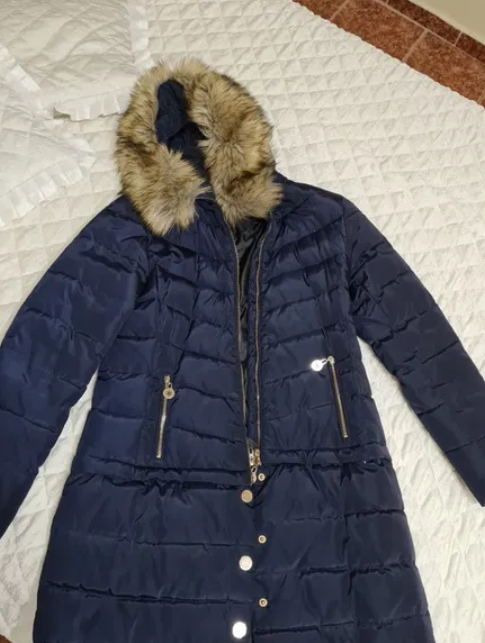 Long WINTER JACKET with detachable bottom part
