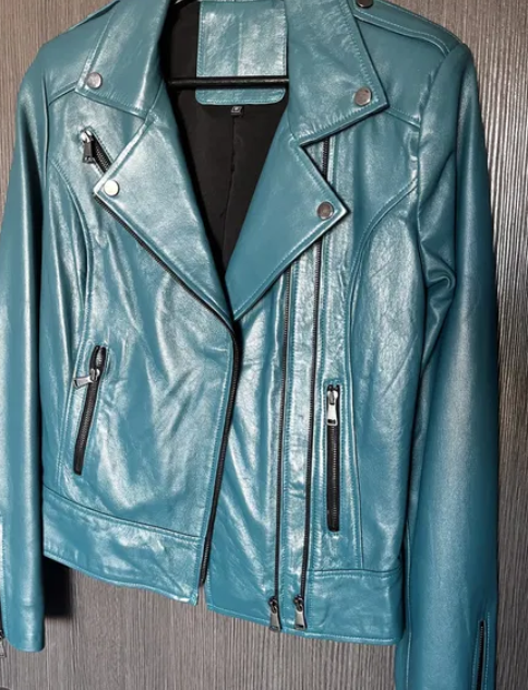 Women's leather jacket