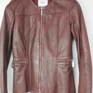 Mango S Women's Leather Jacket