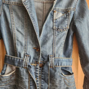 Denim jacket, fitted
