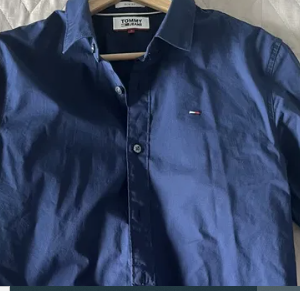 Tommy Hilfiger Shirt, Navy, size S