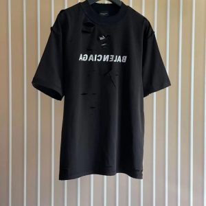 T-shirt with holes