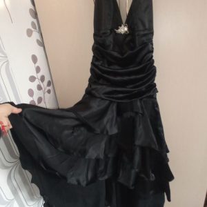 Unique black dress size M-L