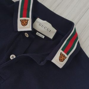 GUCCI Pique Cotton Made in Italy Mens Size S ORIGINAL! Men's T-shirt!
