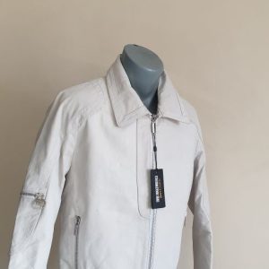 Dirk Bikkembergs Buffalo Leather Jacket Slim Fit M NEW! ORIGINAL!