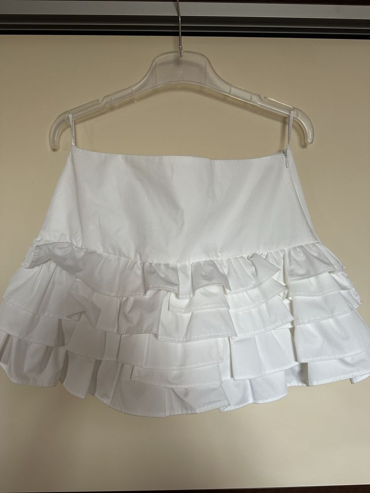 Zara white skirt