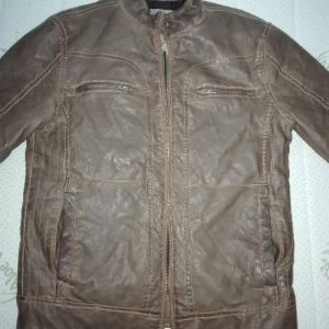 Brand Brown eco leather jacket