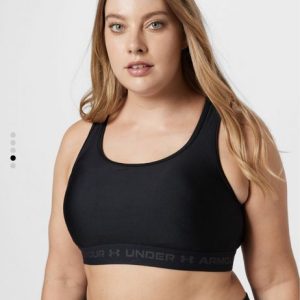 UNDER ARMOR original sports bra in black - size 1x