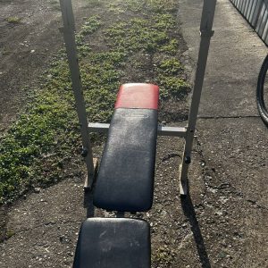 Exercise bench, adjustable