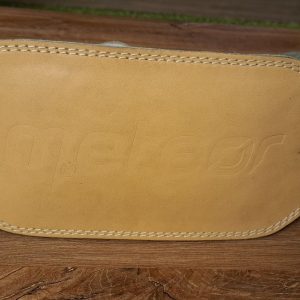 Meteor bodybuilding weightlifting belt, 15 cm wide.