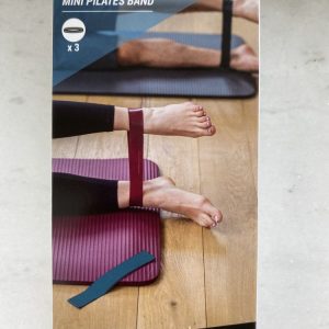 NEW rubber bands fitness pilates Decathlon 3 pieces 5-6-7 kg